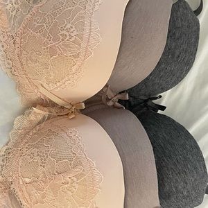 three piece bra set
